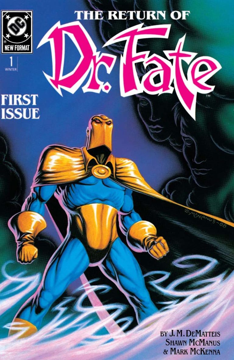 Cover of The Return of Dr. Fate comic book