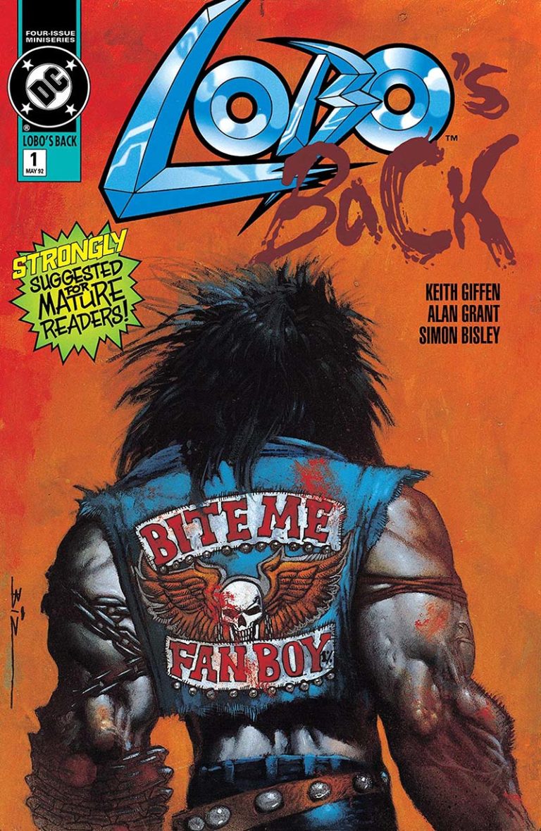 Cover of Lobo's Back comic book
